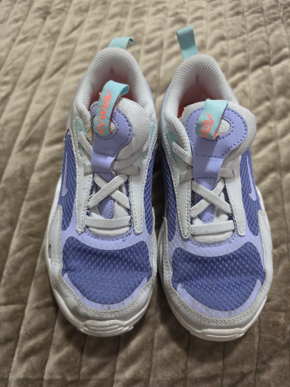 Kids Sneakers in Lavender and Aqua - Lightweight Everyday Comfort